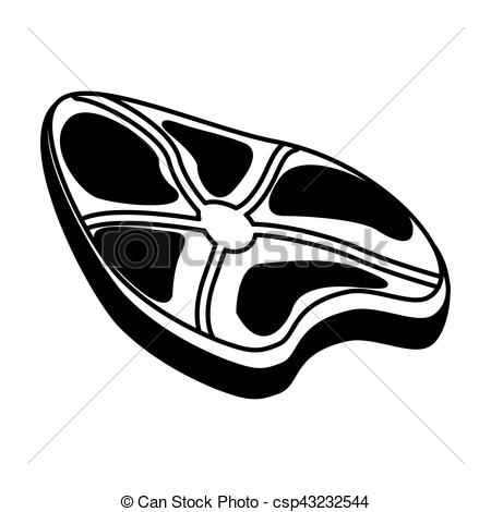 450x470 Beef Meat Isolated Icon Vector Illustration Design Eps Vector