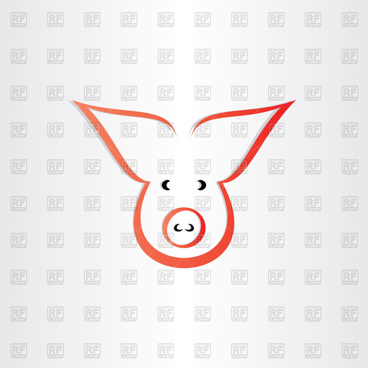 1200x1200 Pig Label
