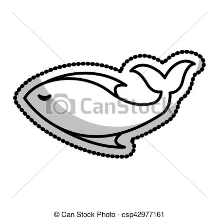 450x449 Fish Meat Isolated Icon Vector Illustration Design.
