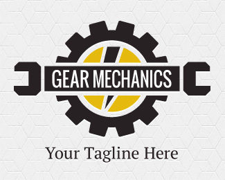325x260 Gear Mechanics Logo Template Designed By Dmdigital Brandcrowd