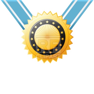 400x400 Golden Medal Vector Image Vector Artwork Of Signs, Symbols, Maps