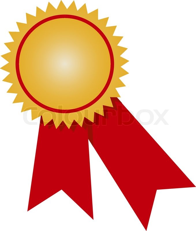 679x800 Abstract Vector Illustration Of Gold Medal Stock Vector Colourbox