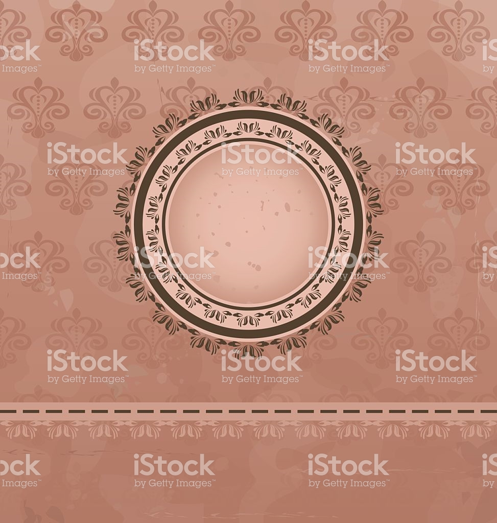 973x1024 Floral Medallion Vector Vector Clipart