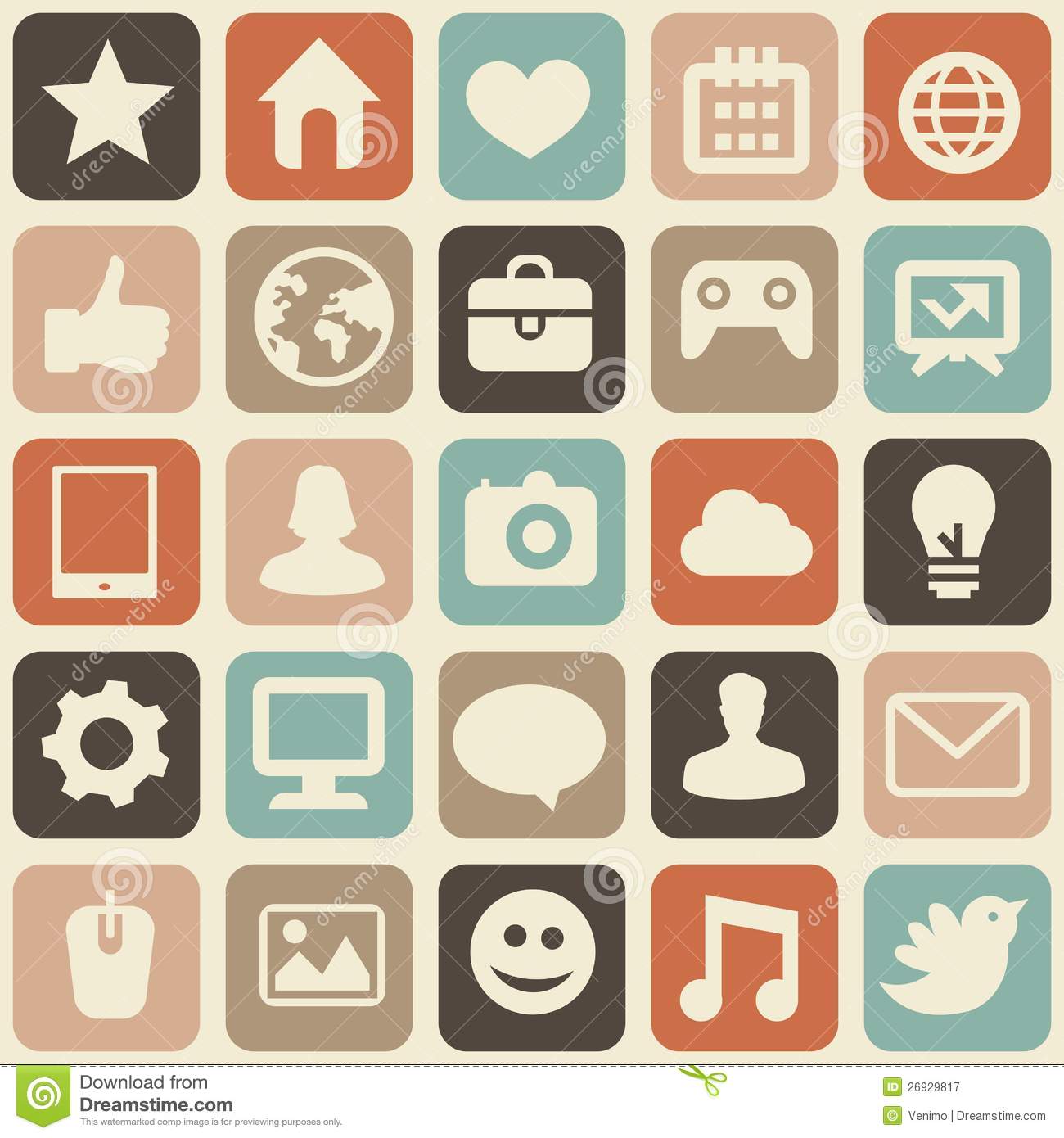 1300x1390 Social Media Logo Picture Library Stock