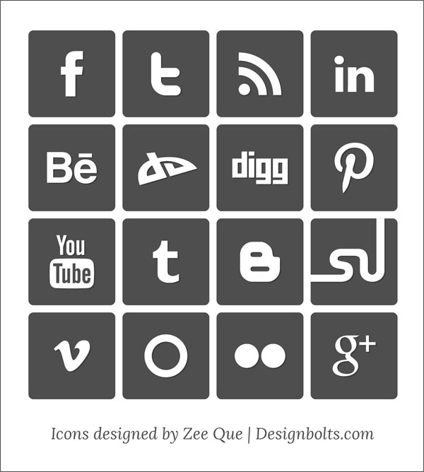600x668 Social Media Vector