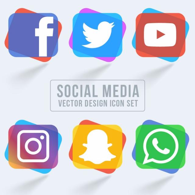 640x640 Collection Social Media Icons Style Icon Collection Png And