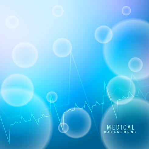 490x490 Blue Medical Background With Molecules Shapes