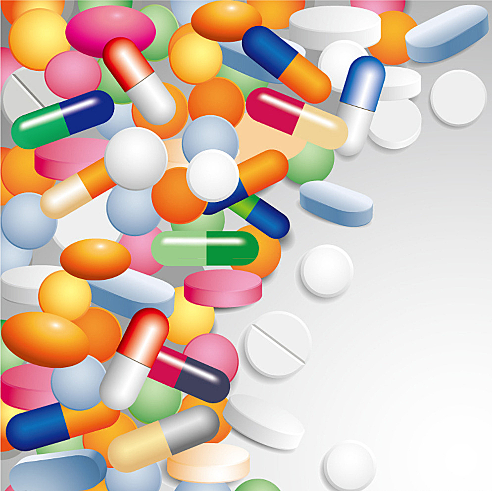 994x993 Color Capsule Medical Background Vector Picture Free Download