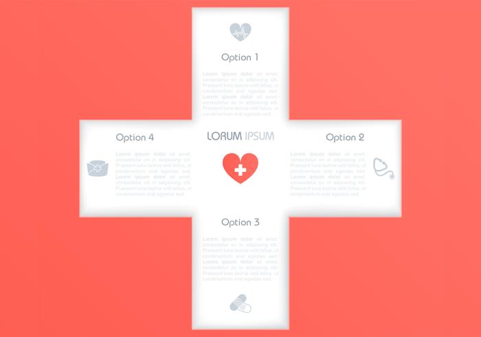 700x490 Cutout Medical Cross Background Vector