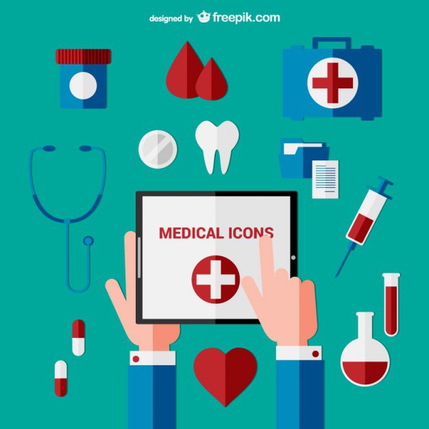 626x626 Medical Icons Free Vector 123freevectors
