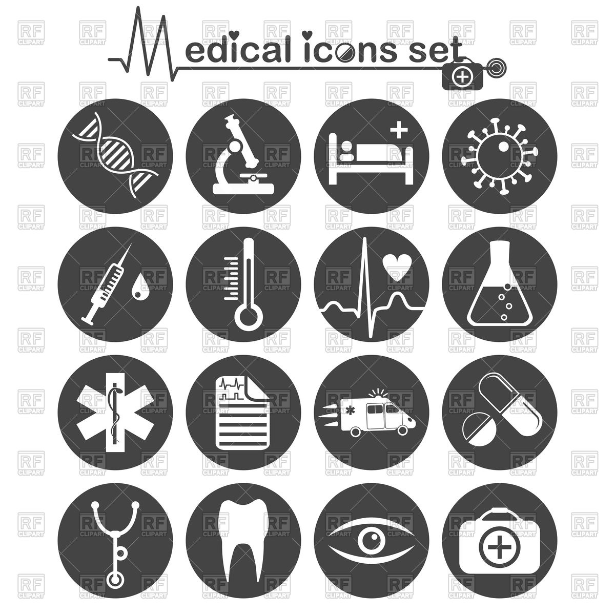 1200x1200 Medical Icons