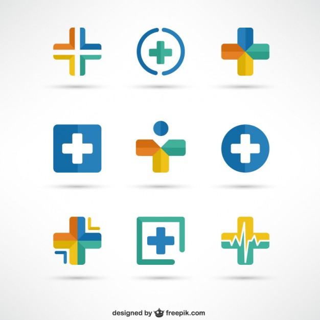 626x626 Crosses Medical Logo Templates Vector Free Download