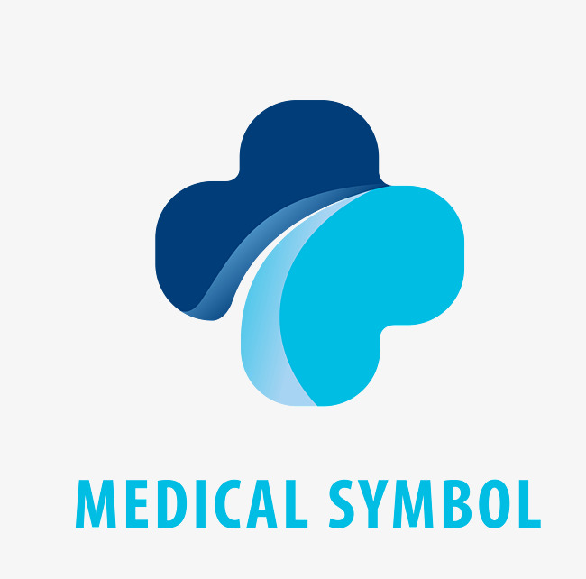 650x642 Blue Medical Logo, Blue Vector, Medical Vector, Logo Vector Png
