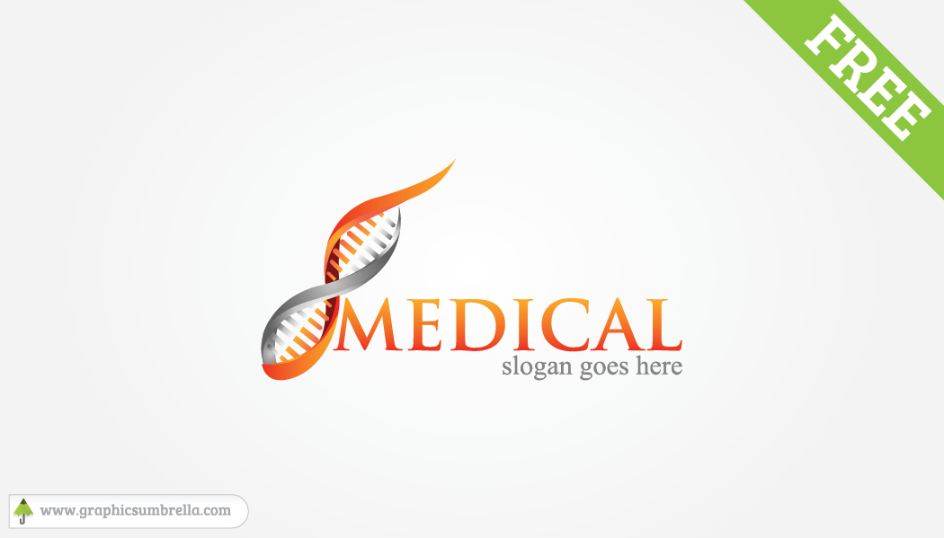 1050x599 Medical Logo Design Free Vector Download