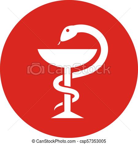 450x470 Snake And Bowl Old Medicine Symbol. Snake And Bowl Old Medicine