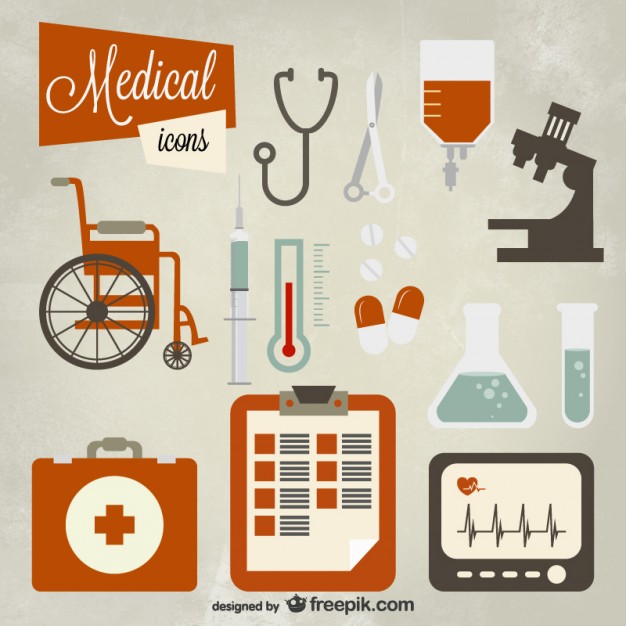 626x626 Medical Icon Set Vector Free Download
