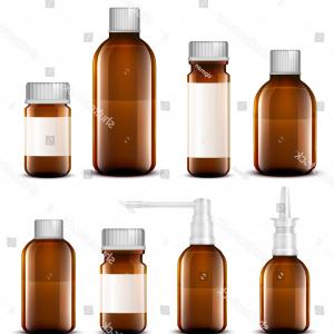 300x300 Medicine Bottle And Pills Vector Clipart Rongholland