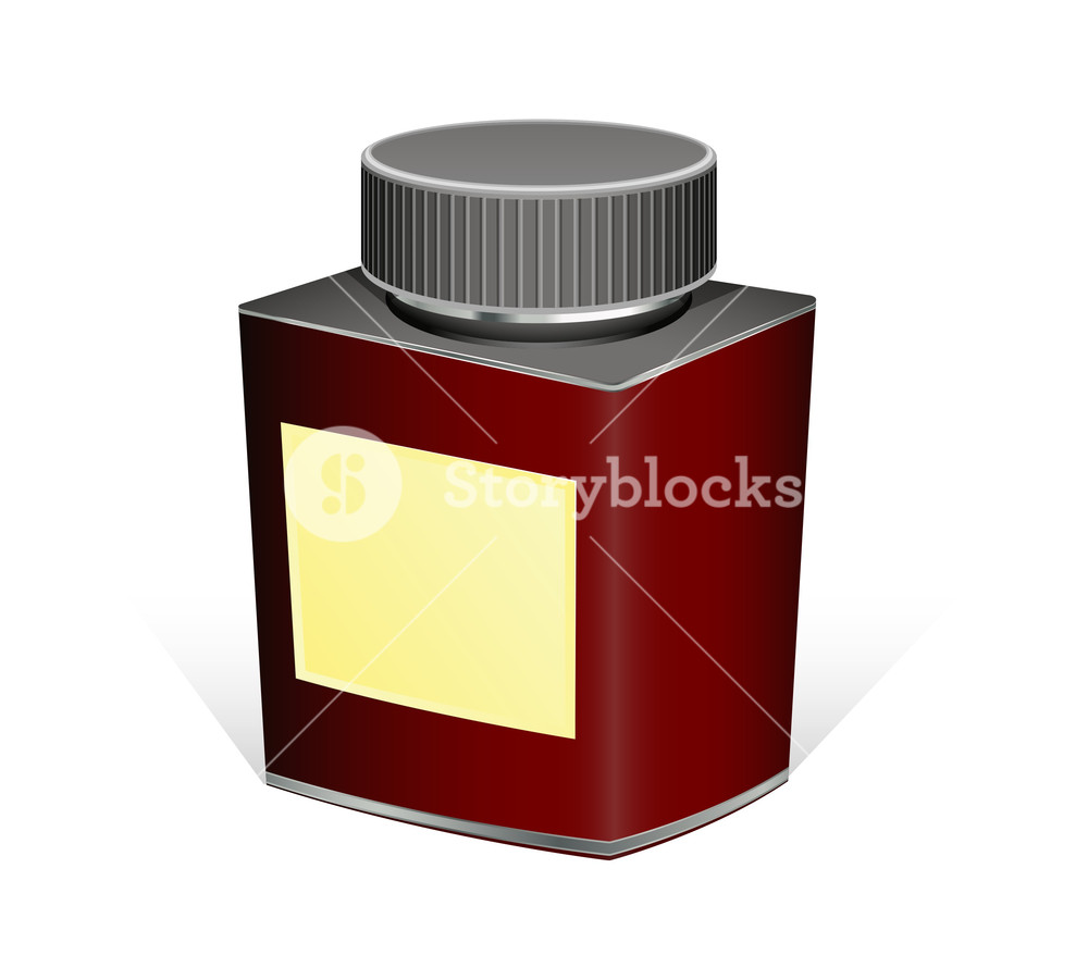 1000x901 Retro Medicine Bottle Vector Royalty Free Stock Image
