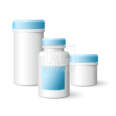 400x400 Blank Plastic Medicine Bottle Vector Image Vector Artwork Of