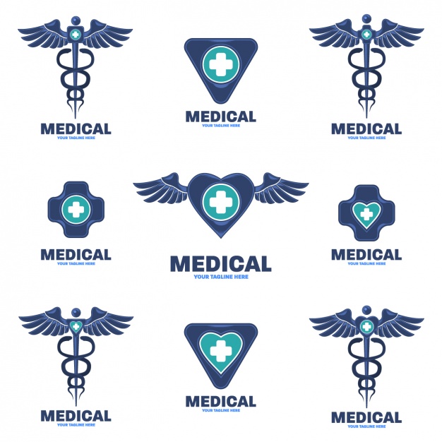 626x626 Medical Logos Collection Vector Free Download