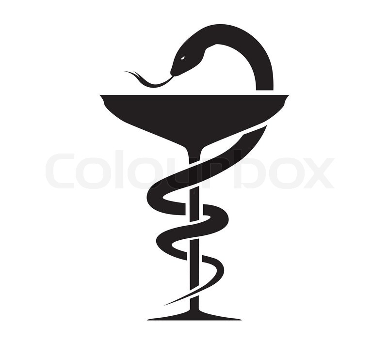 800x702 Pharmacy Icon With Caduceus Symbol Stock Vector Colourbox