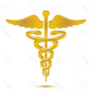 300x300 Photocaduceus Medical Symbol Emblem For Drugstore Or Medicine