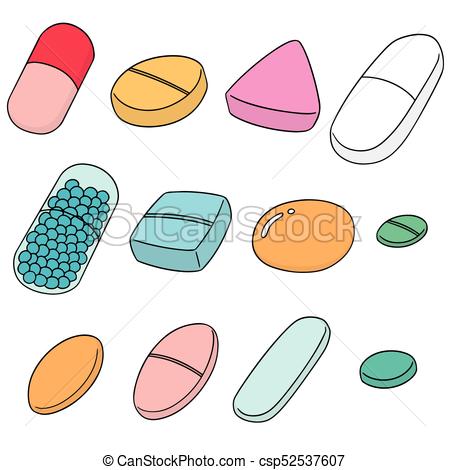 450x470 Vector Set Of Medicine Vector Clipart