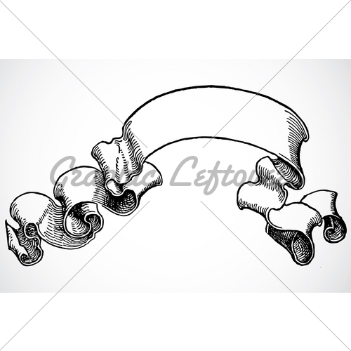 500x500 Vector Medieval Banner Gl Stock Images