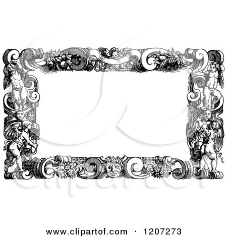 450x470 Royalty Free (Rf) Medieval Border Clipart, Illustrations, Vector