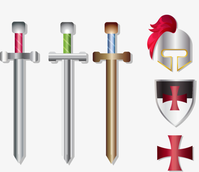650x562 Medieval Sword And Shield Logo, Sword Vector, Shield Vector, Logo