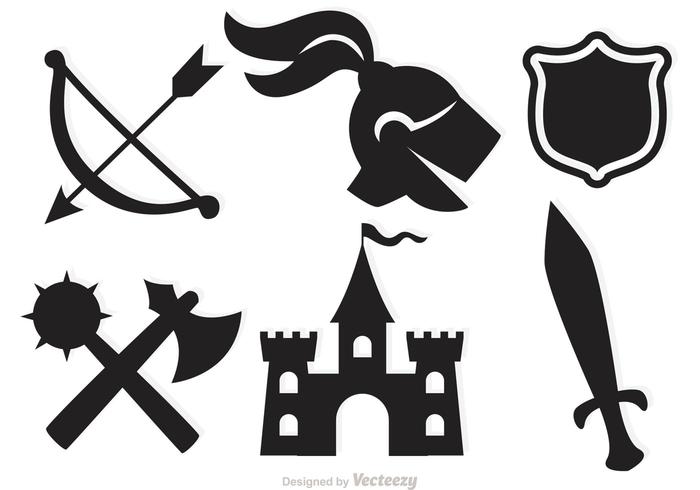 700x490 Medieval Vector Icons