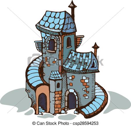 450x432 Urban Graphic Template Made In Vector. Medieval Castles
