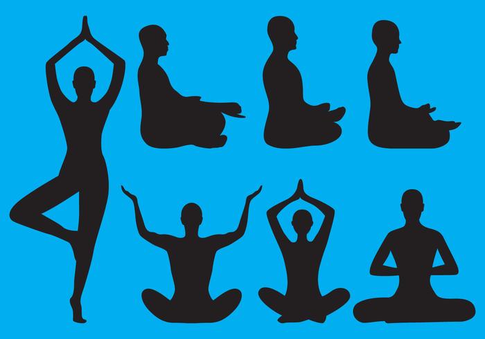 700x490 Meditation Silhouettes