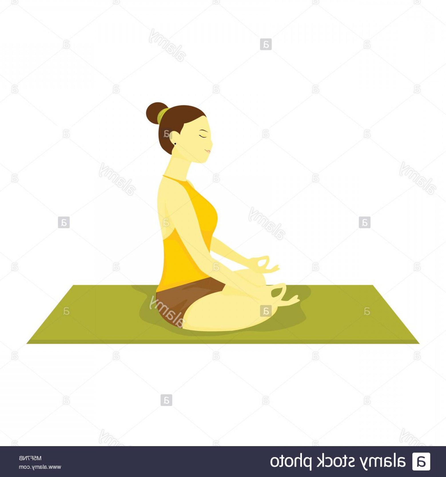 Meditation Vector at GetDrawings | Free download