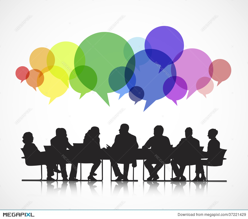 800x707 Social Business Meeting Vector Illustration 37221429