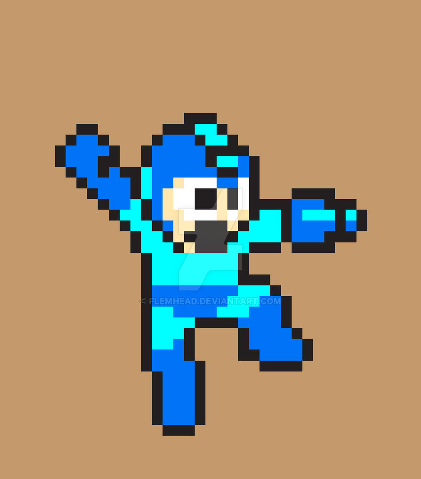 Megaman Vector at GetDrawings | Free download