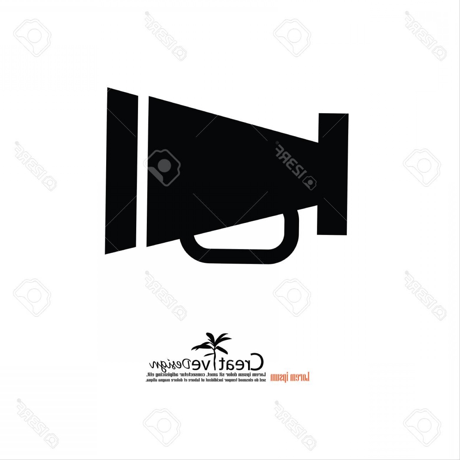 1560x1560 Megaphone Icon Vector Shopatcloth