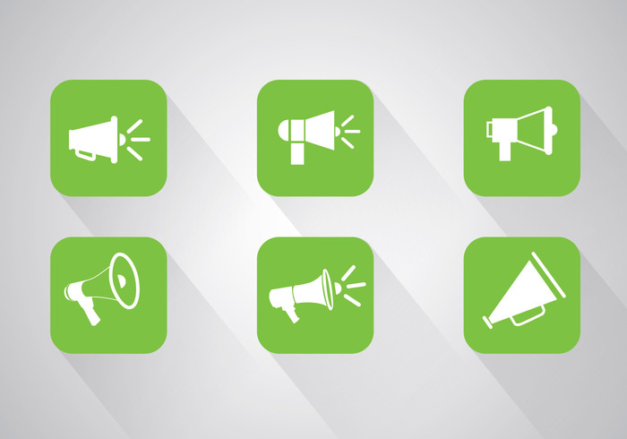 700x490 Megaphone Icon Vectors 134530