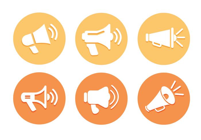 700x490 Megaphone Icon Vectors