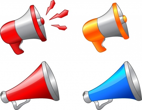 476x368 Free Vector Megaphone Free Vector Download (36 Free Vector) For