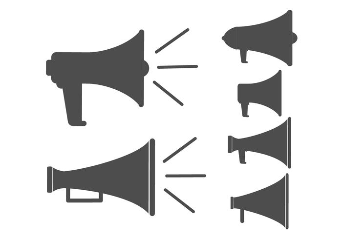 700x490 Megaphone Vector Icon