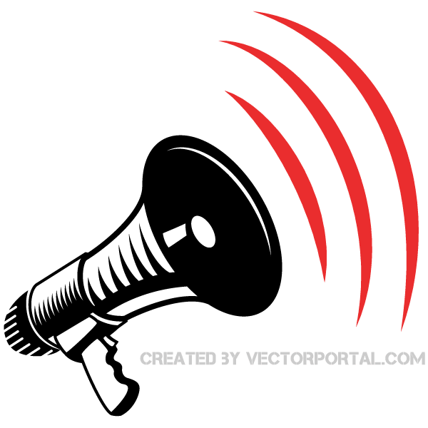 600x600 Boy With Megaphone Free Vector 123freevectors