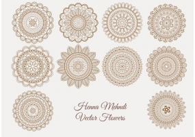 285x200 Mehndi Designs Free Vector Graphic Art Free Download (Found 38