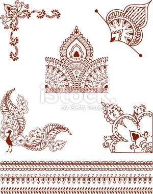 300x380 A Series Of Corner Designs , Inspired By The Art Of Mehndi