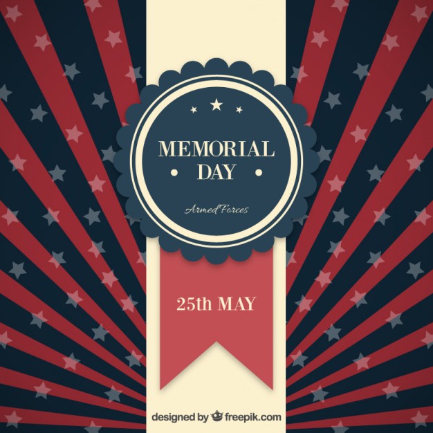 626x626 Memorial Day Background Vector Free Download