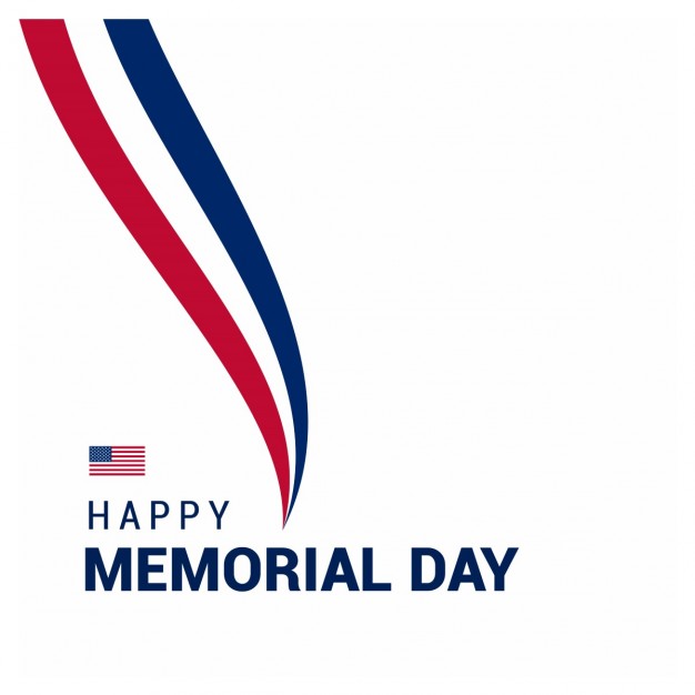 626x626 Happy Memorial Day Background Vector Free Download