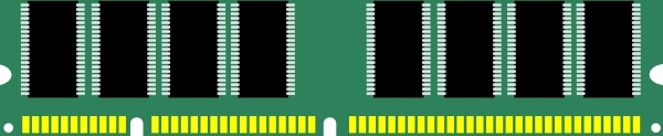 600x123 Ram Computer Memory Clip Art Free Vector In Open Office Drawing