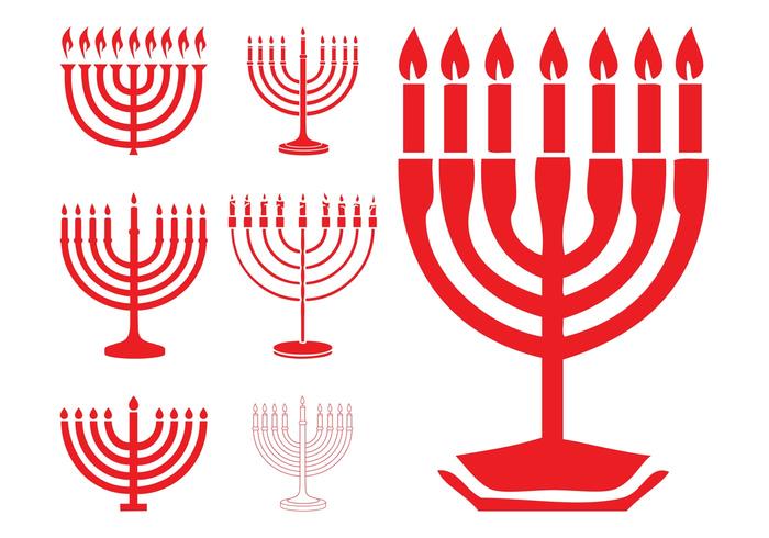 700x490 Hanukkah Menorahs