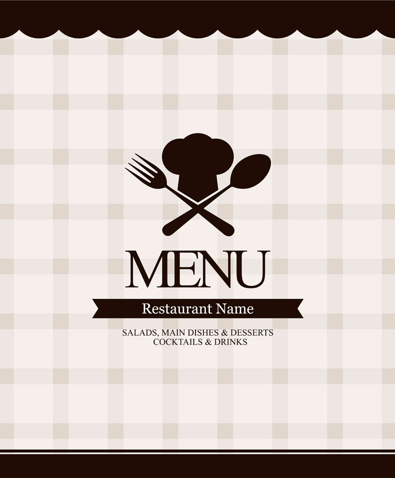 800x968 Restaurant (Cafe) Menu Vector Sources