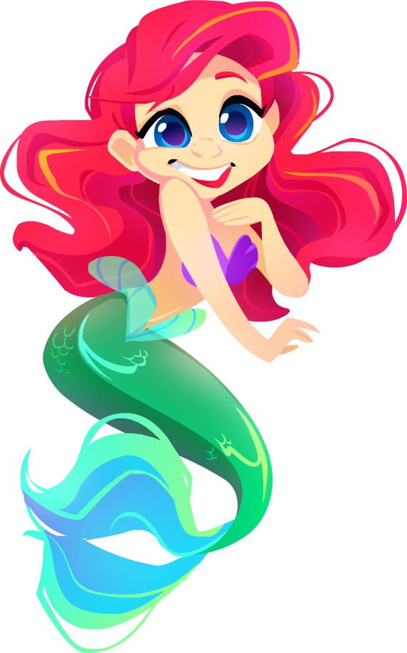 572x918 Collection Of Free Mermaid Vector Border. Download On Ubisafe